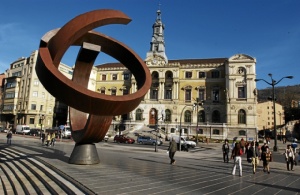 Vista del Ayuntamiento de Bilbao. FOTO: Mikel Arrazola.