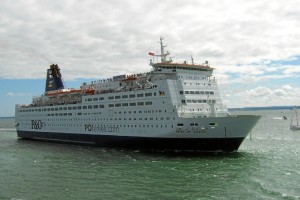 Imagen del Pride of Bilbao, el ferry que une la capital vizcaína con Portsmouth. FOTO: Wikipedia