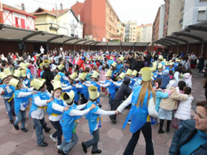 Carnaval escolar. FOTO: getxo.net.