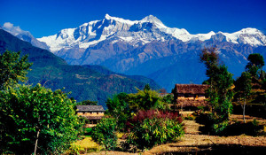 Seis de los ciudadanos vascos fueron sorprendidos en Nepal por el terremoto en Pokhara (en la imagen). FOTO: Adarsh Thakuri