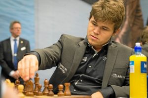 Magnus Carlsen, vigente campeón mundial de ajedrez, se encuentra en Bilbao.