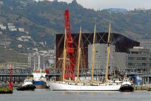 El Creoula era un barco pesquero transformado en buque escuela.