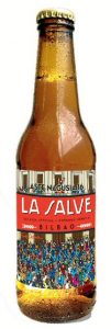 Etiqueta de la cerveza La Salve para Aste Nagusia 2016.